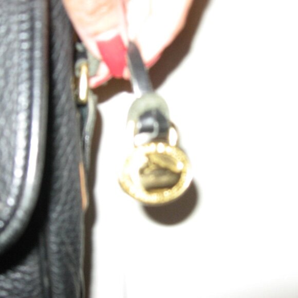 Vintage Dooney & Bourke Regal Mini Briefcase / Large Carrier Black Bag - Picture 3 of 15